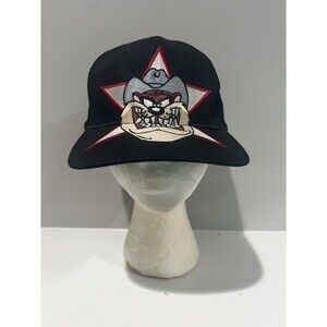 1983 Looney Tunes Tasmanian Devil Cowboy Strap Back Cap